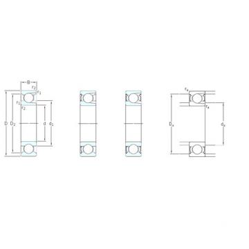 roulements 211-2Z SKF