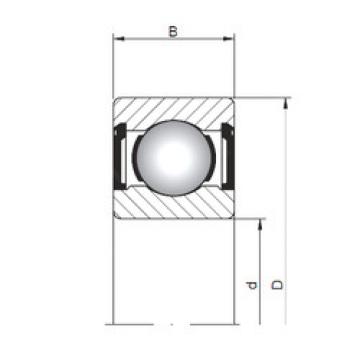 Подшипник 619/2,5 ZZ ISO