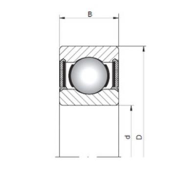 Подшипник 619/1,5-2RS ISO