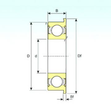 Bantalan F696ZZ ISB