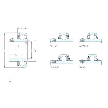 Bantalan YAR217-2F SKF