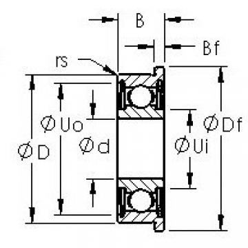 Bantalan F698HZZ AST