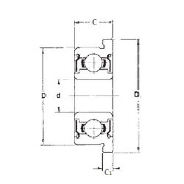 Bantalan FR1-4ZZ FBJ