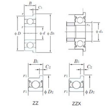 Bantalan F696ZZ KOYO