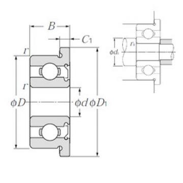 Bantalan FL604Z NTN