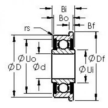 Bantalan FRW6-2RS AST