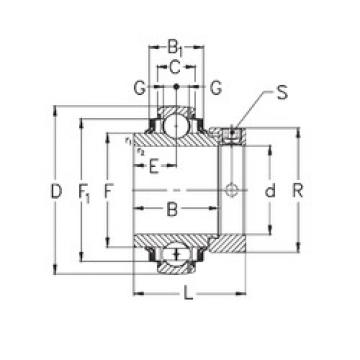 المحامل GE50-KRRB NKE