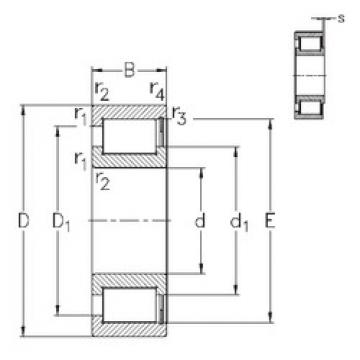 Bantalan NCF1868-V NKE