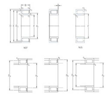 Bantalan NCF1876V SKF