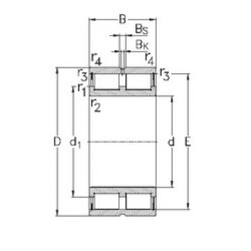 Подшипник NNCL4856-V NKE