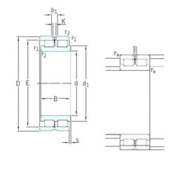 Подшипник NNCL4852CV SKF