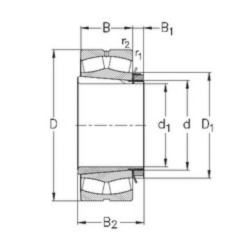 Bantalan 239/600-K-MB-W33+OH39/600-H NKE