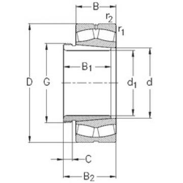 Bantalan 239/560-K-MB-W33+AH39/560 NKE