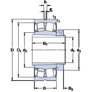 Rodamientos BS2-2226-2CS5K/VT143 + H 2326 L SKF