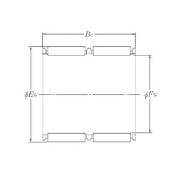 roulements K25×30×26ZW NTN