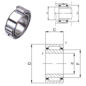 Rodamiento NKI 6/16M JNS