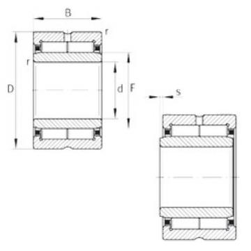 المحامل NKI35/20-TW-XL INA