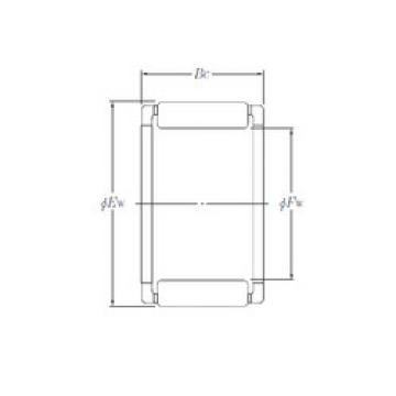 roulements PK38×47×19.8X1 NTN