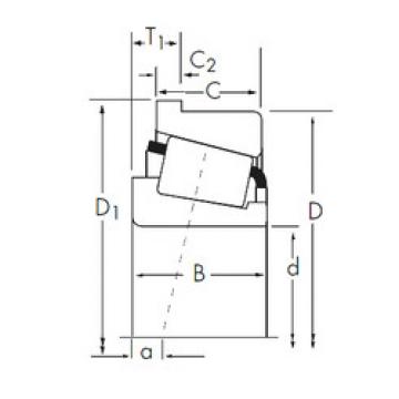 Bantalan 685/672-B Timken