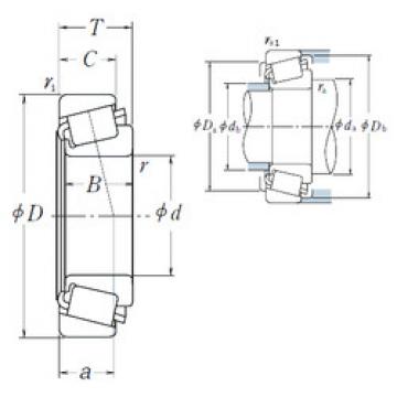 Bantalan 72187/72487 NSK