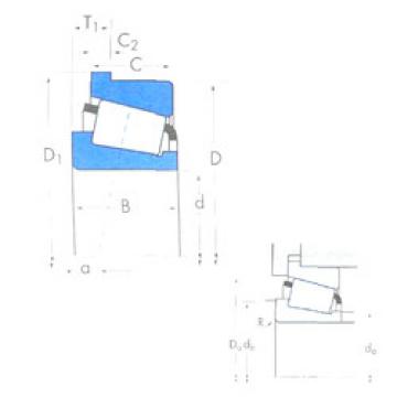 Bantalan 74550/74850B Timken