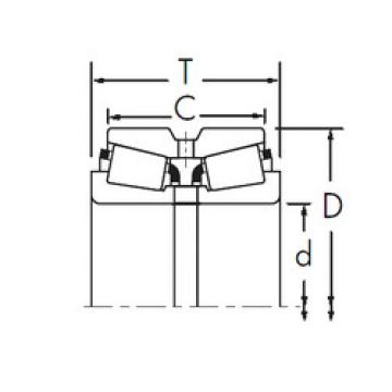 Bantalan 683/672DC+X1S-683 Timken