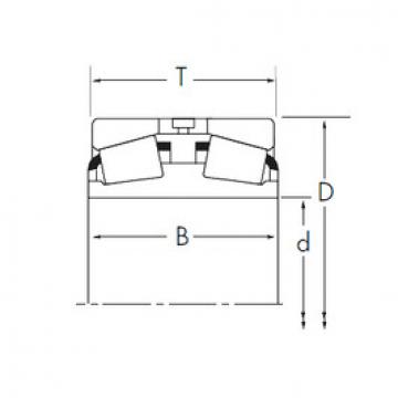 Bantalan 71426D/71753 Timken