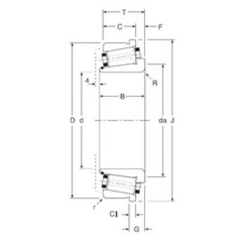 Bantalan 80030/80066XC Gamet