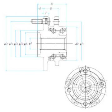 roulements ZA-/HO/62BWKH25B-Y01 NSK