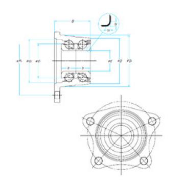 roulements ZA-35BWK04-Y-2CA15** NSK