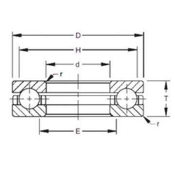 roulements 120TVB511 Timken