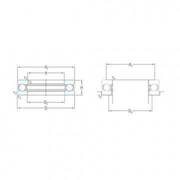 roulements 51201 SKF