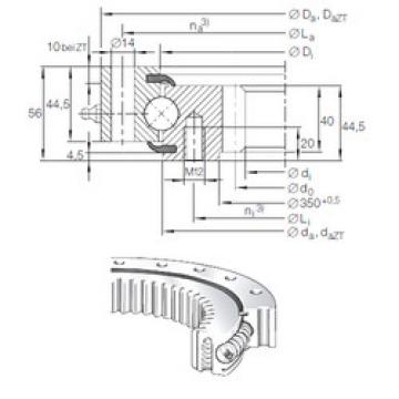 المحامل VSI 20 0414 N INA