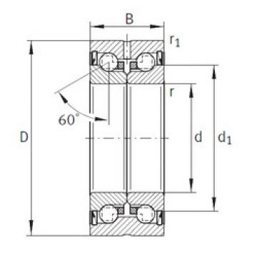 Bantalan ZKLN0832-2RS INA