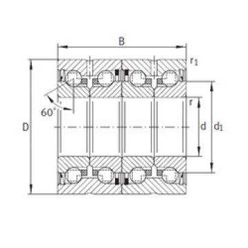 Rolando ZKLN3062-2RS-2AP INA