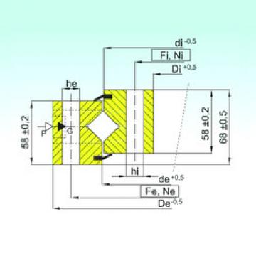 Bantalan NR1.16.1424.400-1PPN ISB