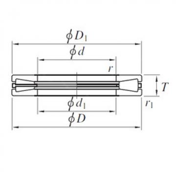 Bantalan T232807 KOYO