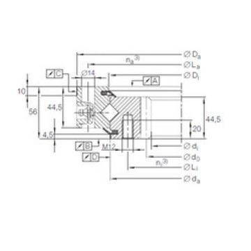 Bantalan XSI 14 0844 N INA