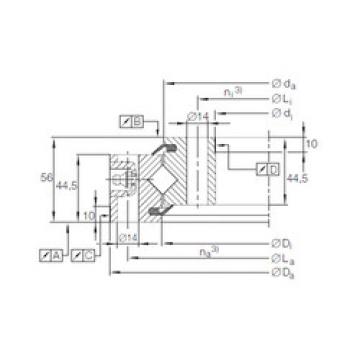 roulements XSU 14 0844 INA