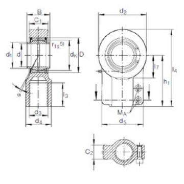 Подшипник GIHN-K 110 LO INA