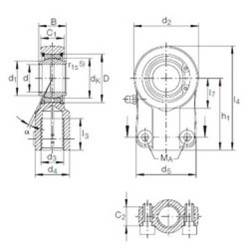 Подшипник GIHN-K 12 LO INA