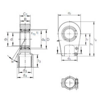 Подшипник GIHRK 110 DO INA