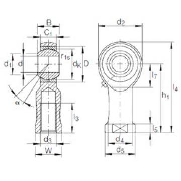 Подшипник GIKFL 25 PB INA