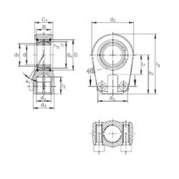 Подшипник GIHRK 20 DO INA