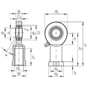 Bantalan GIR 70 DO-2RS INA