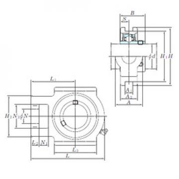 Bantalan UCT318-56 KOYO