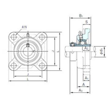 roulements UGF206 NACHI