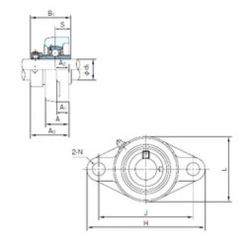 roulements UGFL204 NACHI