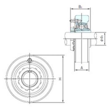 roulements UKC205+H2305 NACHI