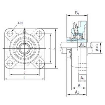 Подшипник UKFX06+H2306 NACHI